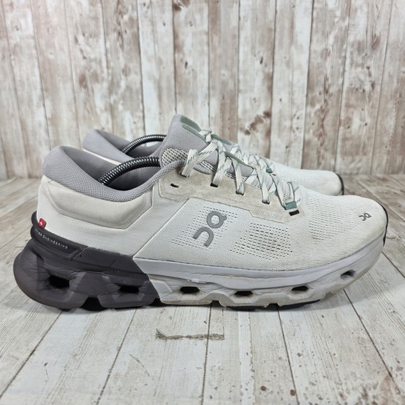 On Running Other - On Cloudgo Mens Running Shoes White Gray CloudTec Sneakers US 12 3ME30014021